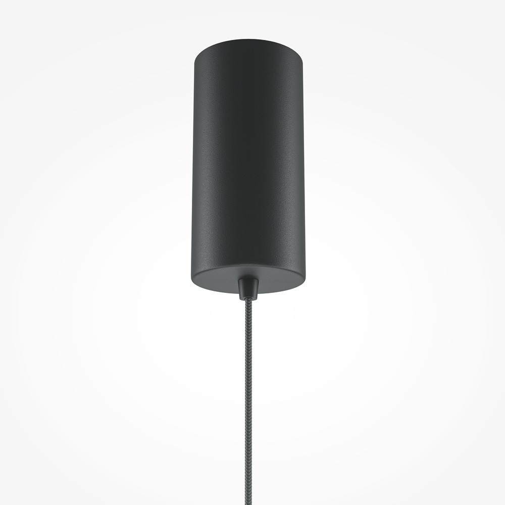 Suspension EI base en métal et abat-jour tablette avec un relief graphique au design contemporain par Maytoni Suspension EI base en métal et abat-jour tablette avec un relief graphique au design contemporain par Maytoni