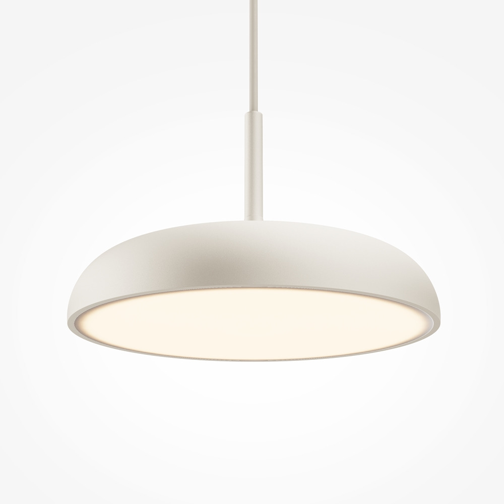 Suspension Gerhard base en métal et diffuseur blanc mat en acrylique au design contemporain par Maytoni Suspension Gerhard base en métal et diffuseur blanc mat en acrylique au design contemporain par Maytoni