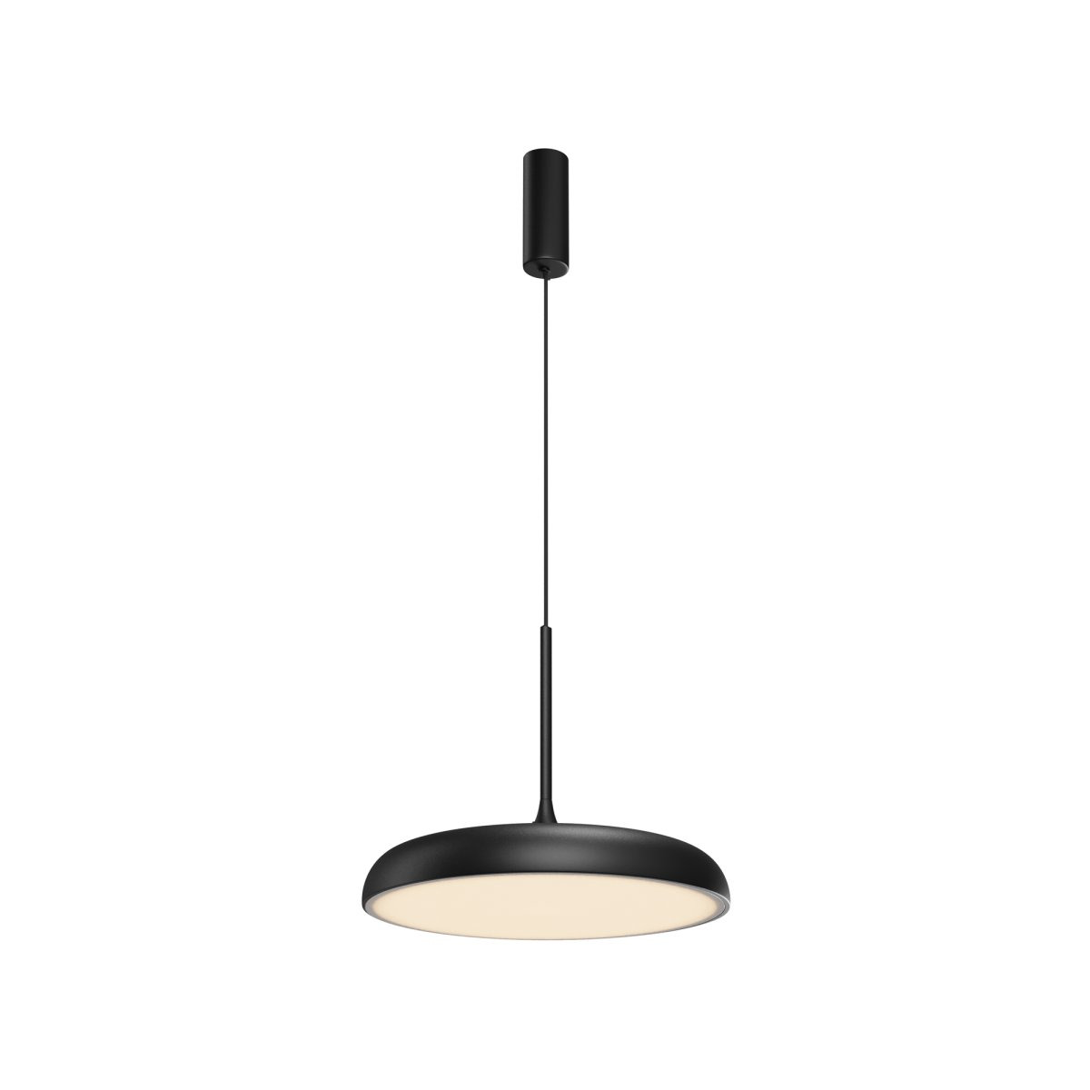 Suspension Gerhard base en métal et diffuseur blanc mat en acrylique au design contemporain par Maytoni Suspension Gerhard base en métal et diffuseur blanc mat en acrylique au design contemporain par Maytoni