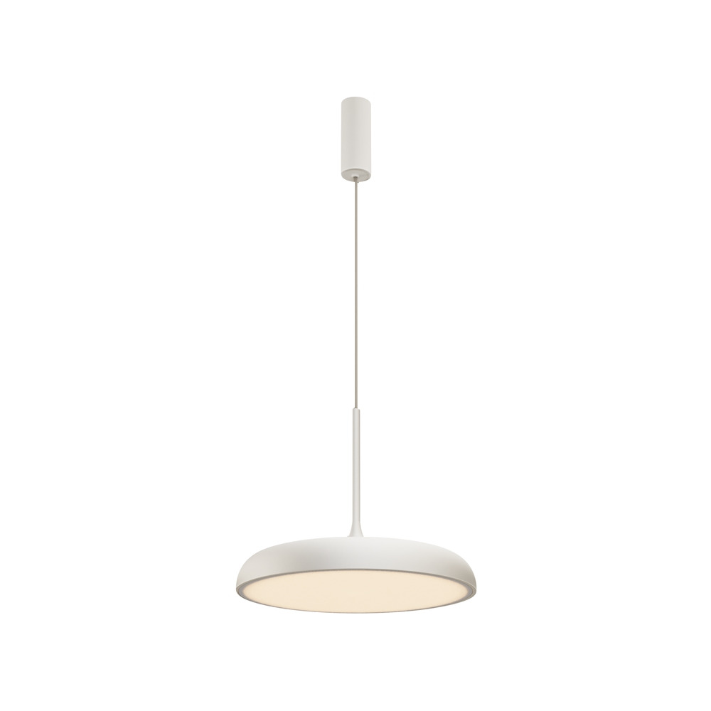 Suspension Gerhard base en métal et diffuseur blanc mat en acrylique au design contemporain par Maytoni Suspension Gerhard base en métal et diffuseur blanc mat en acrylique au design contemporain par Maytoni