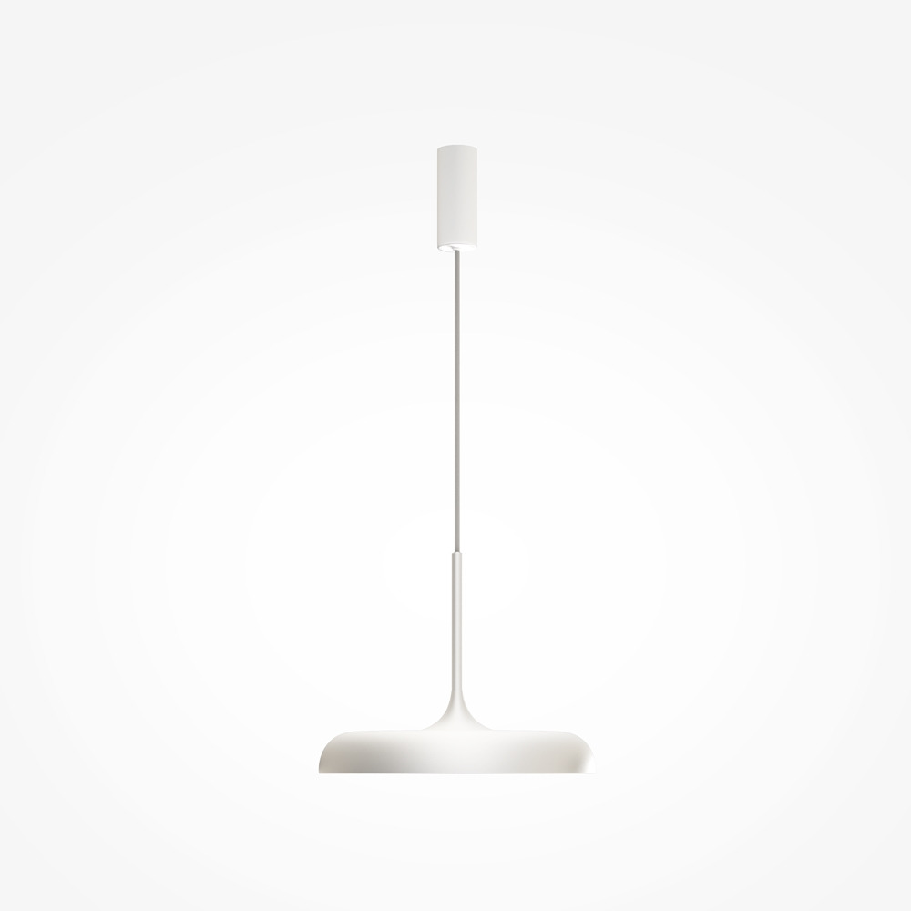 Suspension Gerhard base en métal et diffuseur blanc mat en acrylique au design contemporain par Maytoni Suspension Gerhard base en métal et diffuseur blanc mat en acrylique au design contemporain par Maytoni