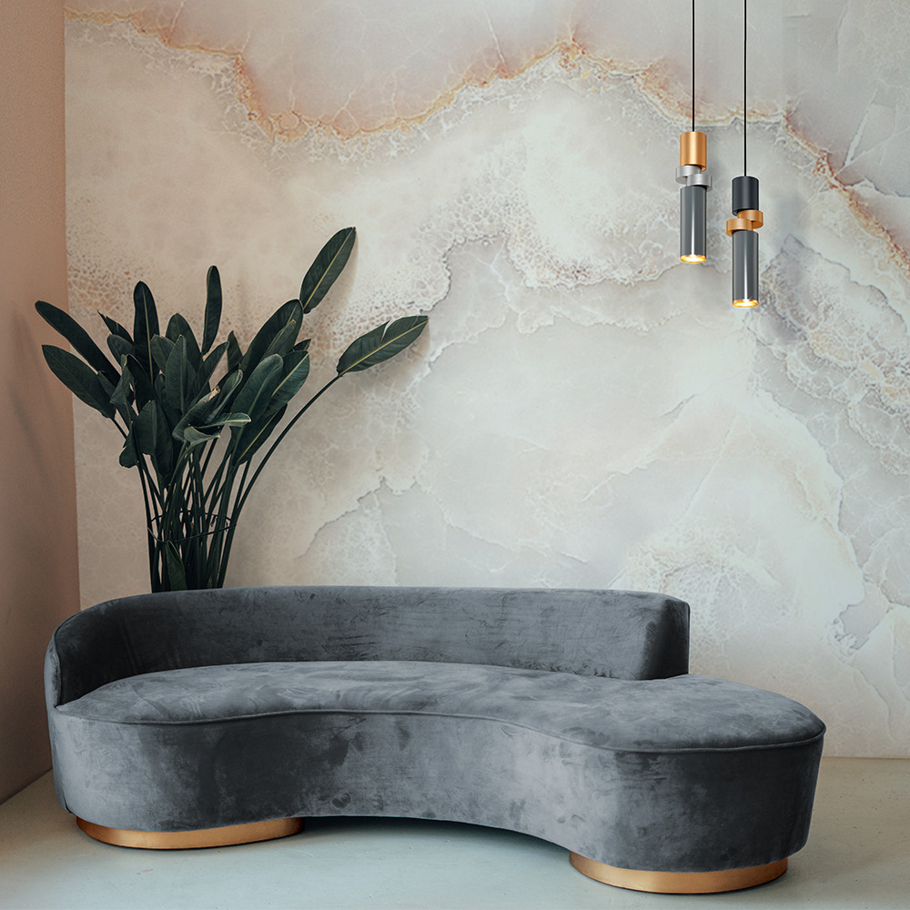 Suspension Palette base en métal et abat-jour avec combinaison des formes cylindriques au design contemporain par Maytoni Suspension Palette base en métal et abat-jour avec combinaison des formes cylindriques au design contemporain par Maytoni