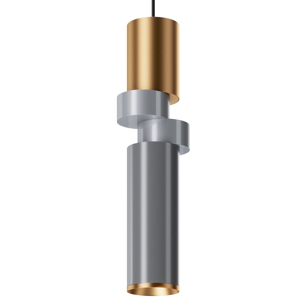 Suspension Palette base en métal et abat-jour avec combinaison des formes cylindriques au design contemporain par Maytoni Suspension Palette base en métal et abat-jour avec combinaison des formes cylindriques au design contemporain par Maytoni