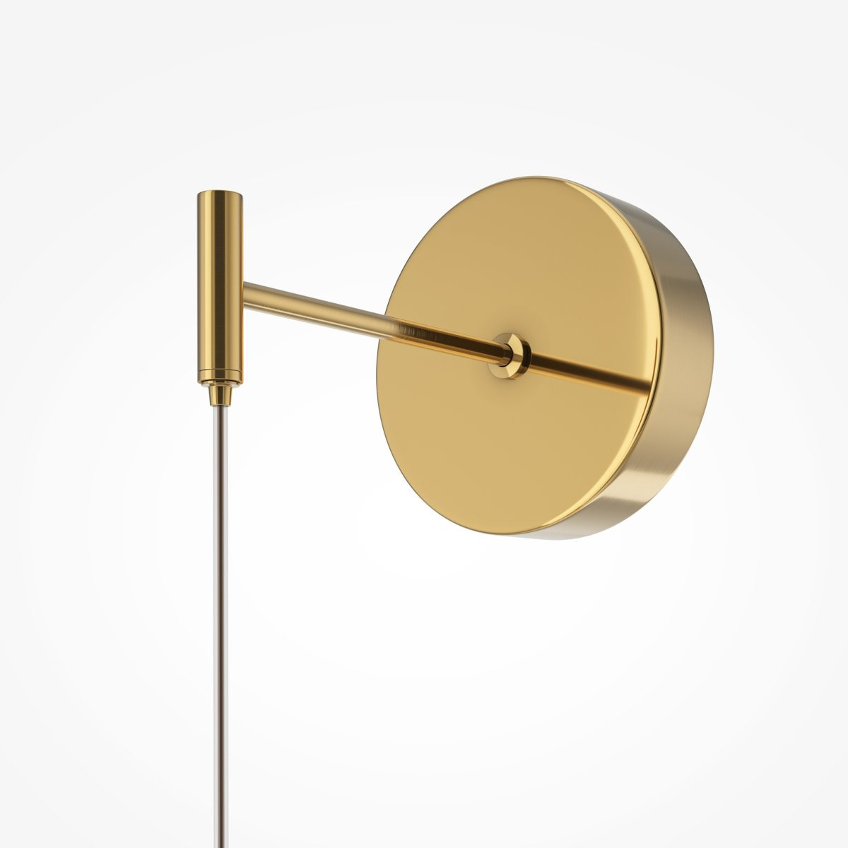 Applique Golden Cage en métal avec diffuseur sphérique et décor en fil de fer au design contemporain par Maytoni Applique Golden Cage en métal avec diffuseur sphérique et décor en fil de fer au design contemporain par Maytoni