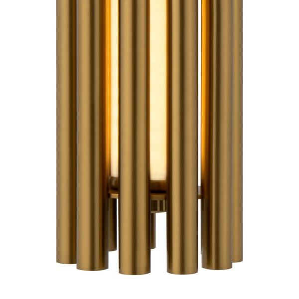 Suspension Sonata support aluminium avec diffuseur doux acrylique au design contemporain par Maytoni