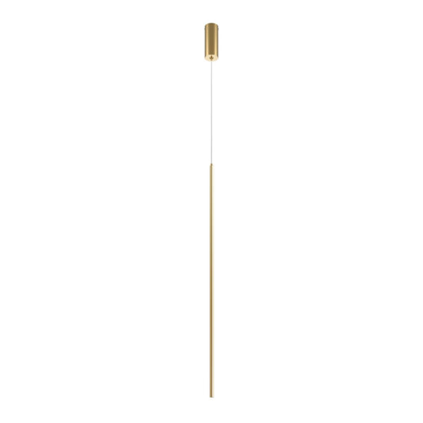 Suspension Halo base en aluminium avec diffuseur en tube vertical au design contemporain par Maytoni