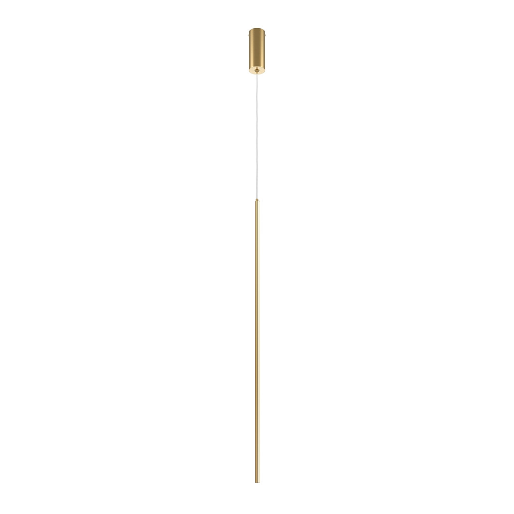 Suspension Halo base en aluminium avec diffuseur en tube vertical au design contemporain par Maytoni