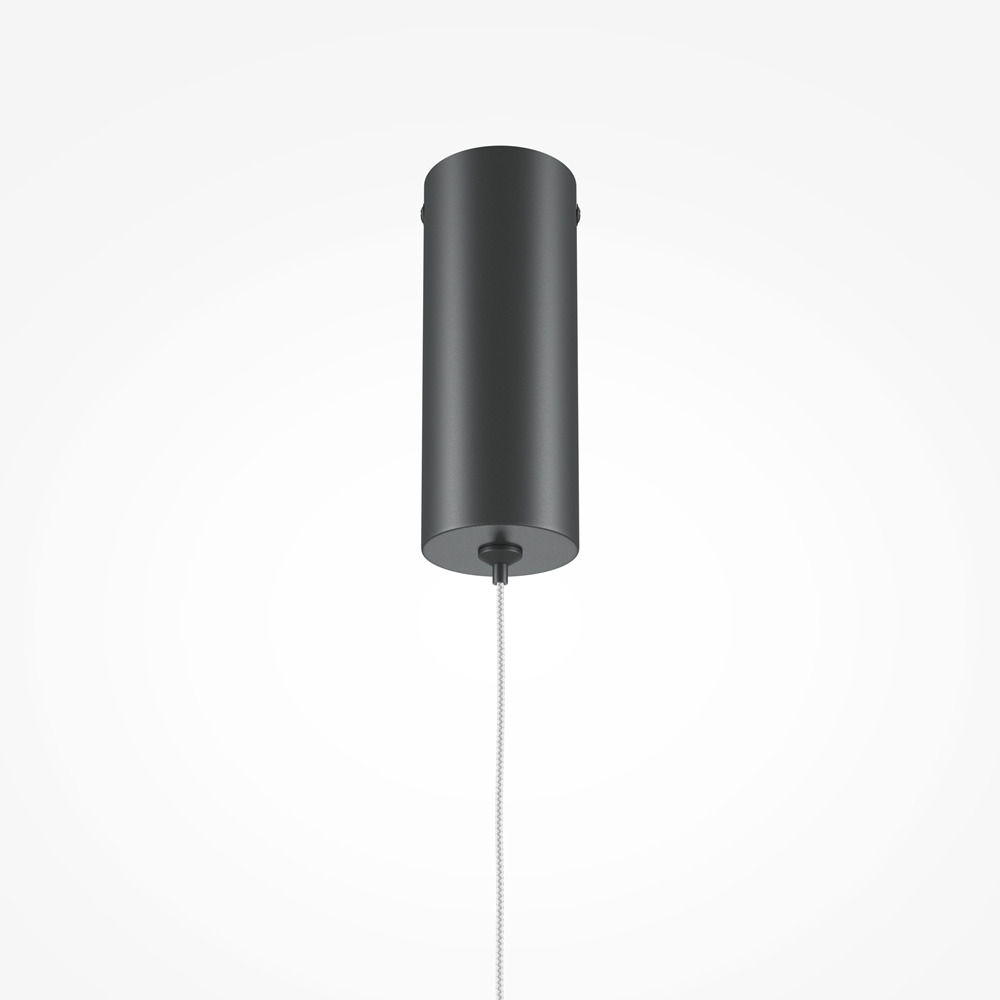 Suspension Halo base en aluminium avec diffuseur en tube vertical au design contemporain par Maytoni Suspension Halo base en aluminium avec diffuseur en tube vertical au design contemporain par Maytoni