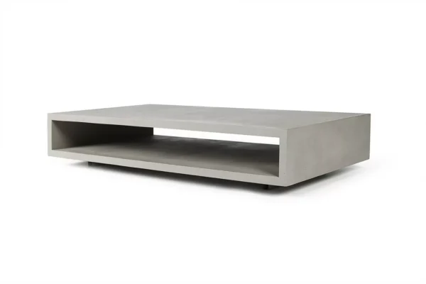 Table basse Monobloc en béton