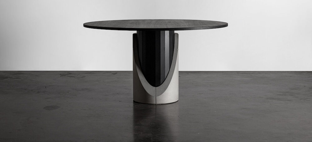 Table métal et Béton