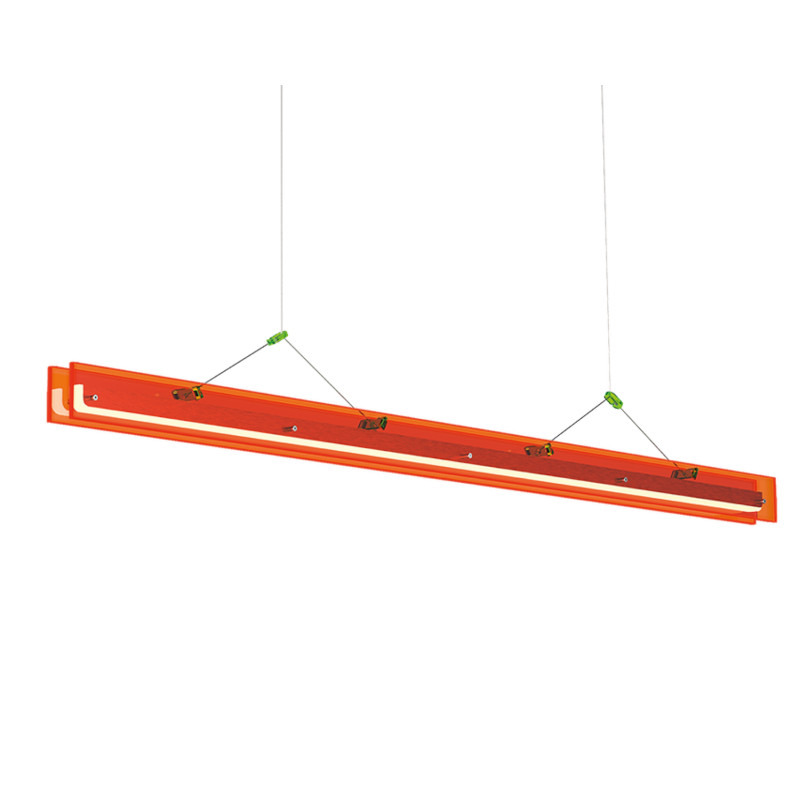 Suspension Bridge en plexiglas recyclé au design graphique par Anton de Groof X Tonone