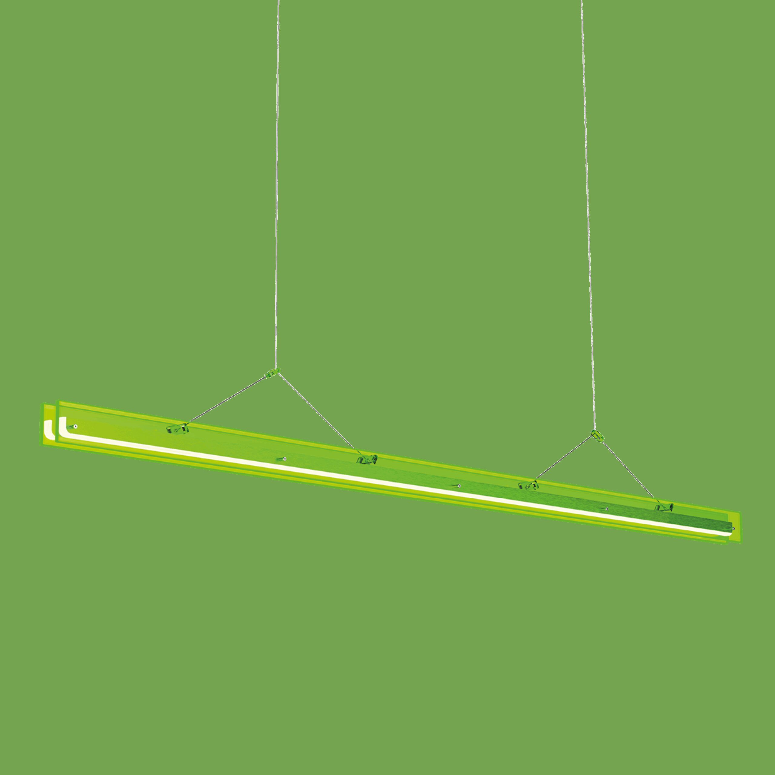 Suspension Bridge en plexiglas recyclé au design graphique par Anton de Groof X Tonone