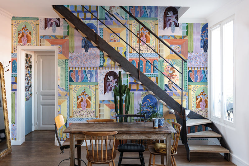 Papier peint design Vanessa par Vanessa Bell x Bien fait Paris Papier peint design Vanessa par Vanessa Bell x Bien fait Paris