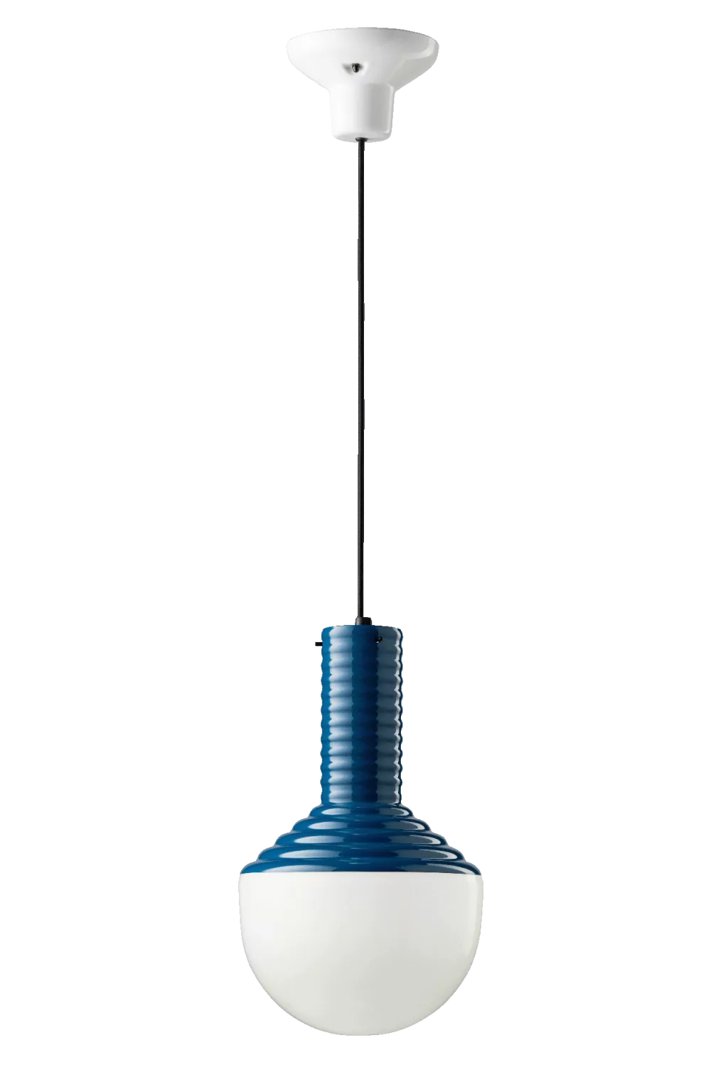 Suspension Selaron en verre par Ferroluce