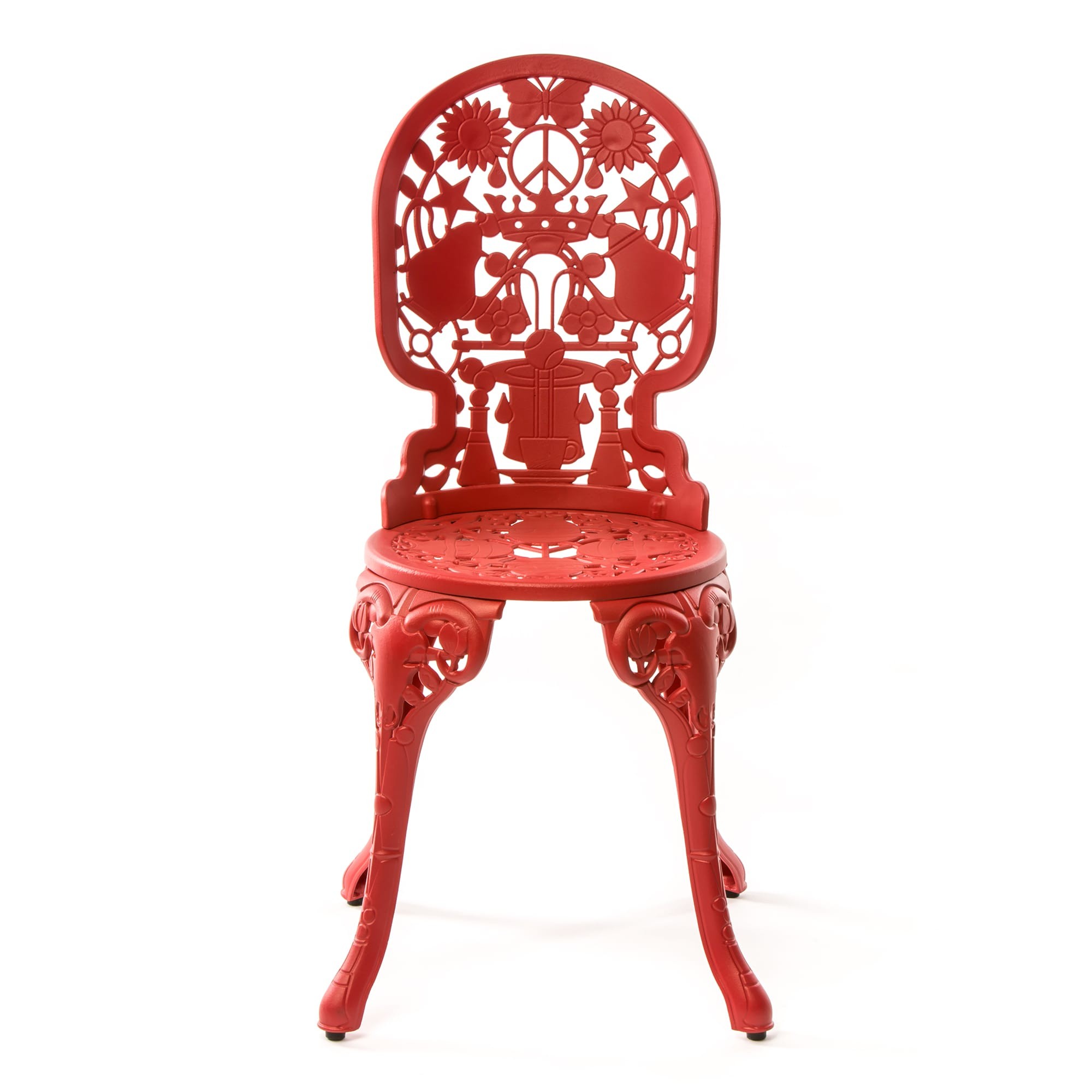 Chaise Industry Garden en aluminium par Seletti Chaise Industry Garden en aluminium par Seletti