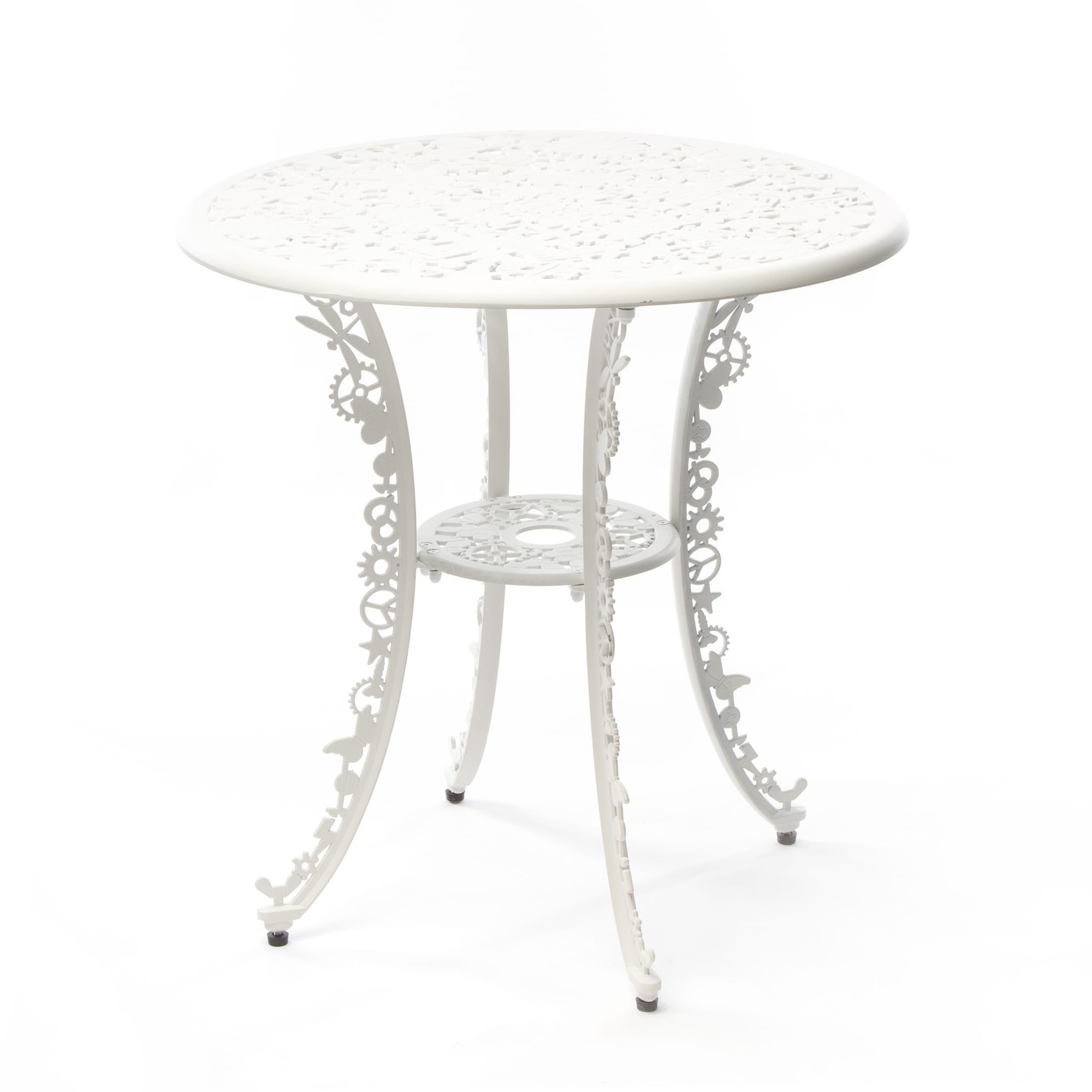 Table Industry Garden Ø 70 cm en aluminium par Seletti Table Industry Garden Ø 70 cm en aluminium par Seletti