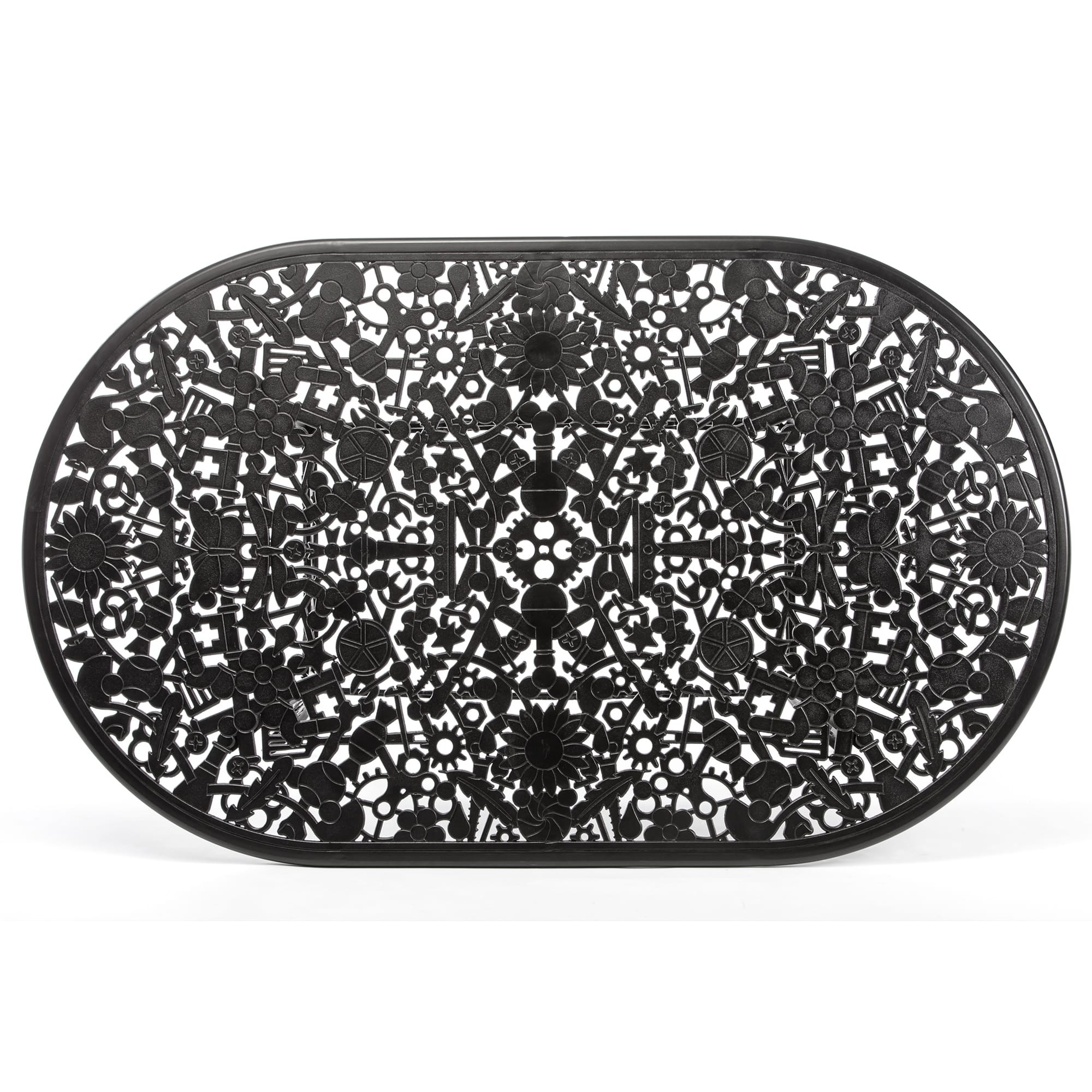 Table Industry Oval Garden 152 cm en aluminium par Seletti Table Industry Oval Garden 152 cm en aluminium par Seletti