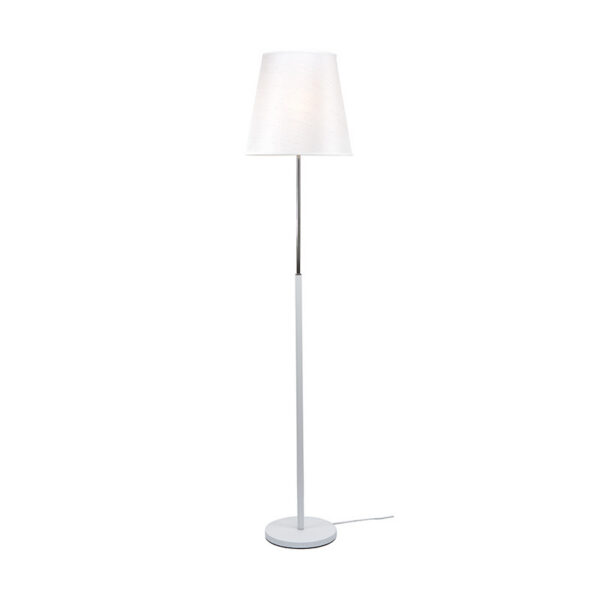 Lampadaire Costello avec base en métal Blanc au design contemporain par Belid