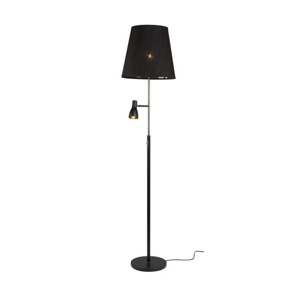 Lampadaire Costello Double Douille E27 et MR16 avec base en métal au design contemporain par Belid