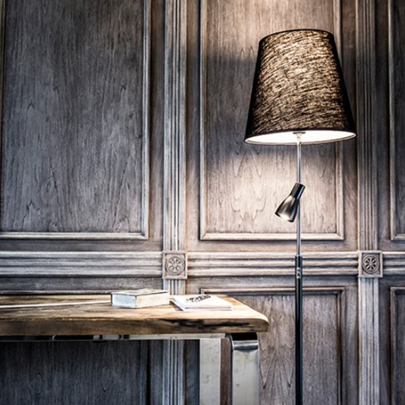 Lampadaire Costello Double Douille E27 et MR16 avec base en métal au design contemporain par Belid Lampadaire Costello Double Douille E27 et MR16 avec base en métal au design contemporain par Belid