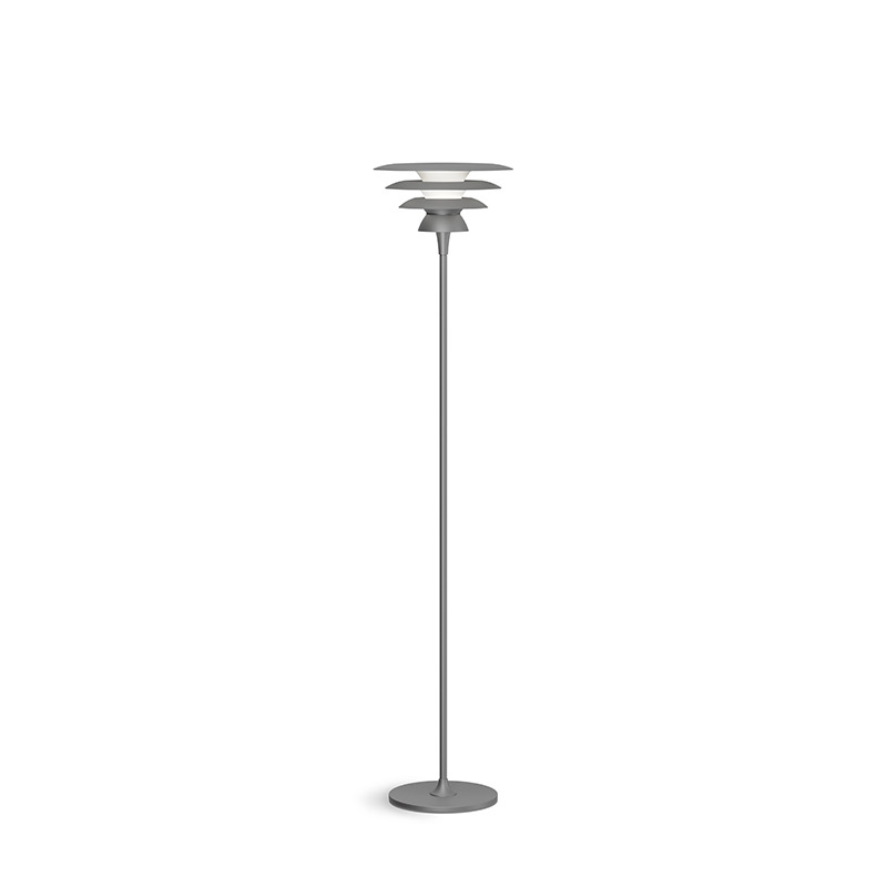 Lampadaire DaVinci avec base en métal au design contemporain par Belid