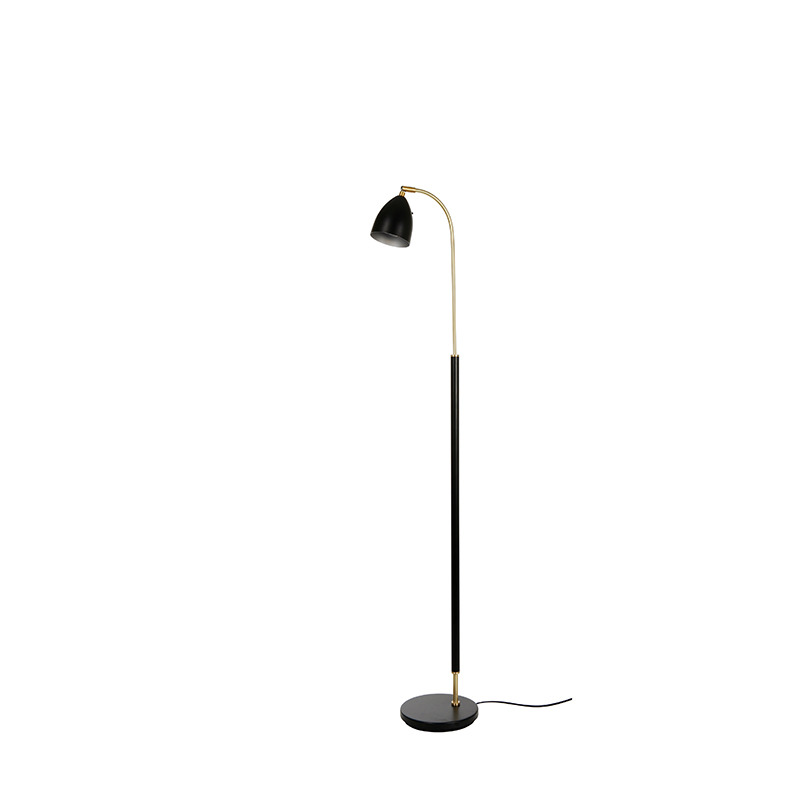 Lampadaire Deluxe dimmable avec base en métal au design contemporain par Belid