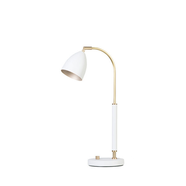 Lampe à poser Deluxe dimmable avec base en métal au design contemporain par Belid