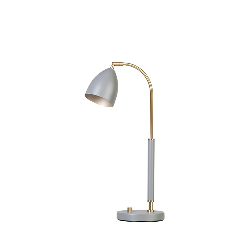 Lampe à poser Deluxe dimmable avec base en métal au design contemporain par Belid Lampe à poser Deluxe dimmable avec base en métal au design contemporain par Belid
