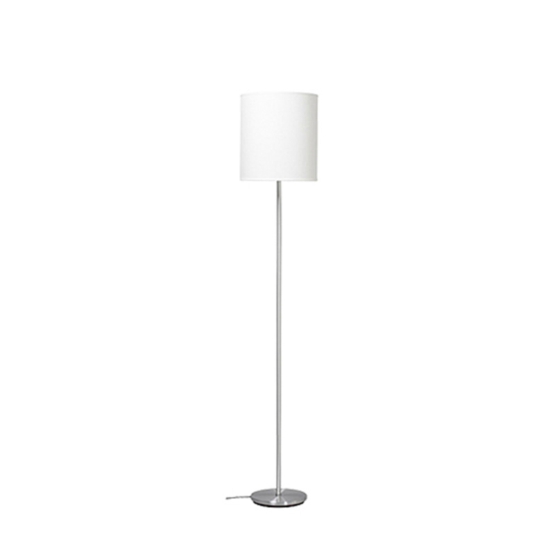 Lampadaire Dual avec base en métal et abat-jour en textile au design contemporain par Belid Lampadaire Dual avec base en métal et abat-jour en textile au design contemporain par Belid
