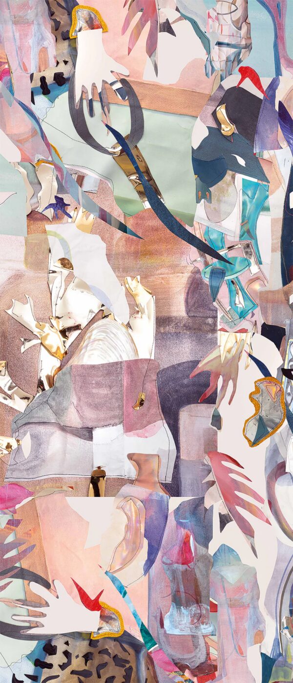 Papier peint design Mathilde par Mathilde Denize x Bien fait Paris