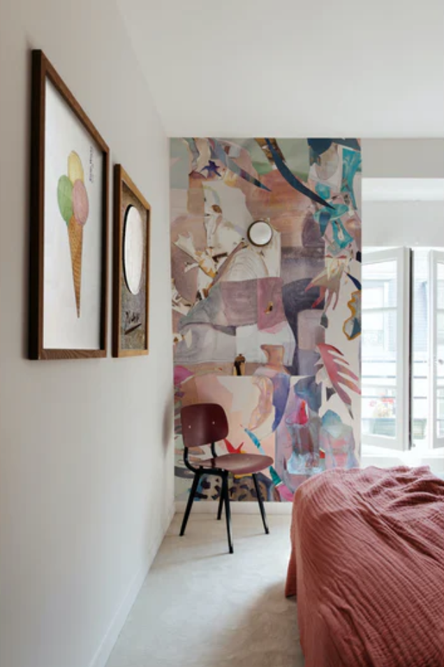 Papier peint design Mathilde par Mathilde Denize x Bien fait Paris