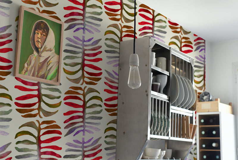 Papier peint design Holiday par Cécile Figuette x Bien fait Paris Papier peint design Holiday par Cécile Figuette x Bien fait Paris