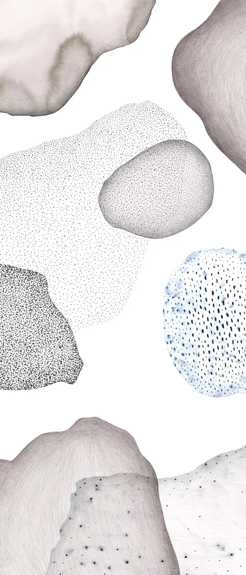 Papier peint design Apesanteur par Alix Waline x Bien fait Paris