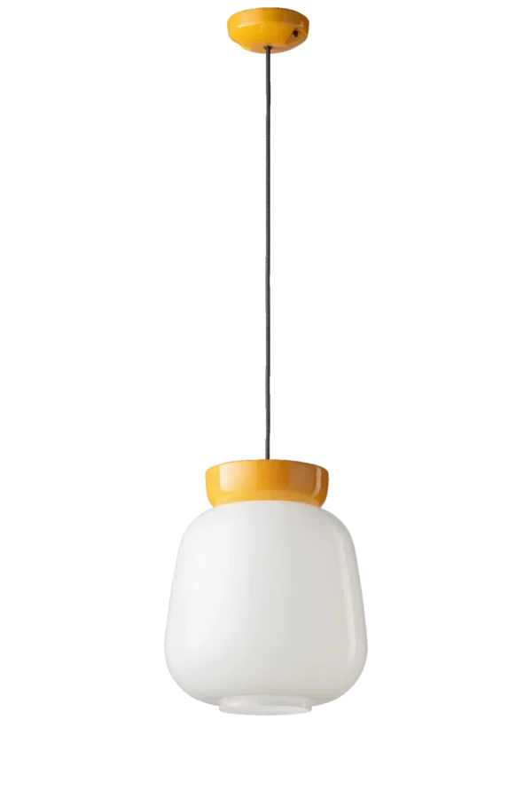 Suspension Corcovado 2 en céramique et verre par Ferroluce