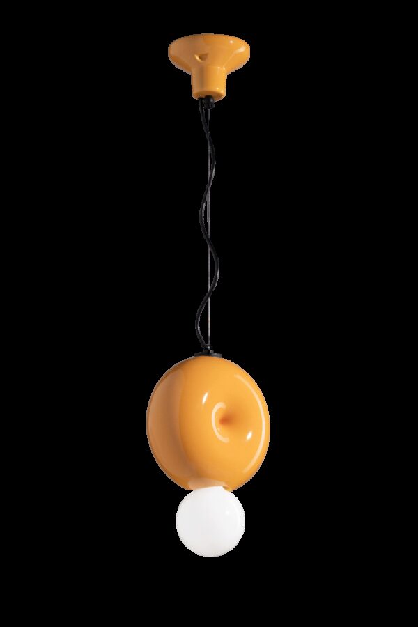 Suspension Bumbum en céramique par Giorgio Biscaro x Ferroluce