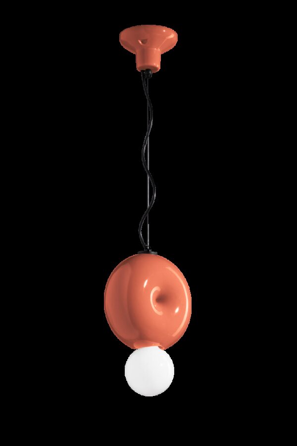 Suspension Bumbum en céramique par Giorgio Biscaro x Ferroluce