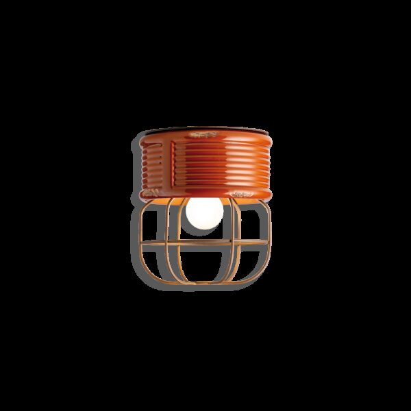 Plafonnier C2342 en céramique au design vintage par Ferroluce