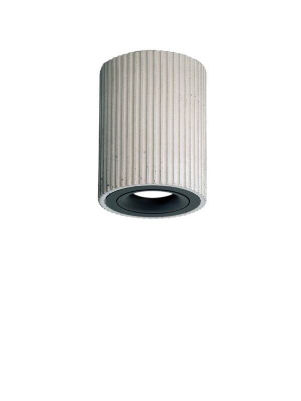 Plafonnier S2 en béton par Stefan Gant x Gant Lights