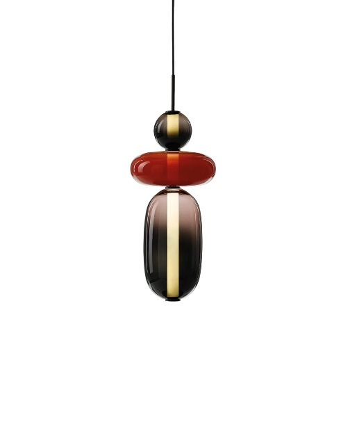 Suspension Pebbles S configuration 1 par Boris Klimek x Bomma