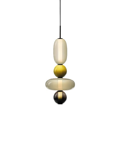 Suspension Pebbles S configuration 10 par Boris Klimek x Bomma
