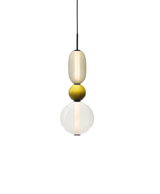 Suspension Pebbles S configuration 3 par Boris Klimek x Bomma