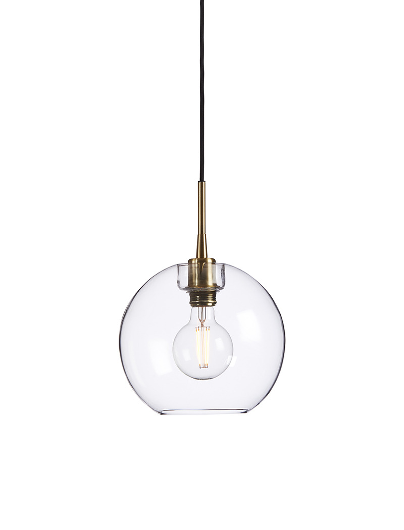 Suspension Gloria dimmable avec base en métal et abat-jour en verre au design contemporain par Belid Suspension Gloria dimmable avec base en métal et abat-jour en verre au design contemporain par Belid