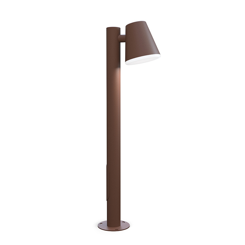 Lampadaire extérieur Mist dimmable avec structure graphite au design contemporain par Roger Persson x Belid Lampadaire extérieur Mist dimmable avec structure graphite au design contemporain par Roger Persson x Belid