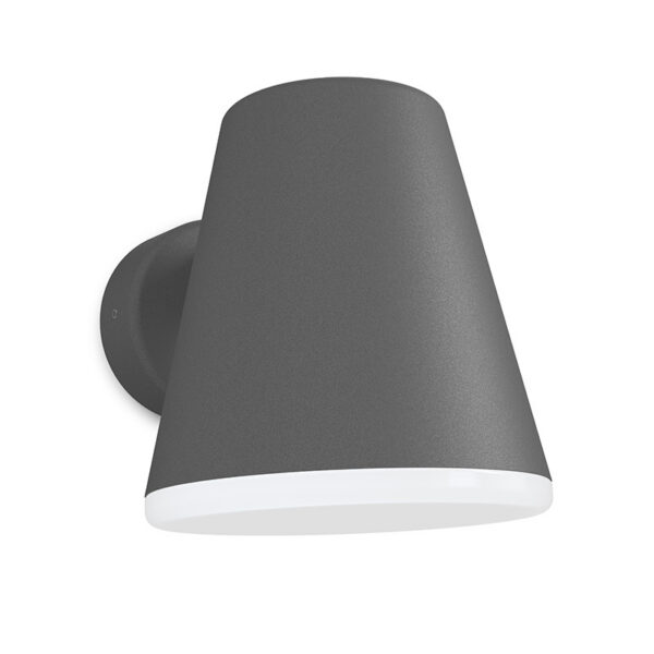 Applique extérieur Mist dimmable avec structure graphite au design contemporain par Roger Persson x Belid