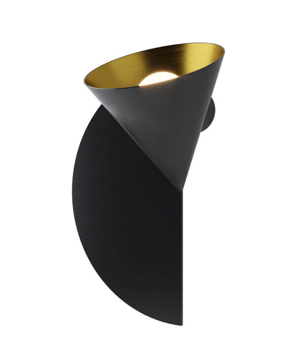 Applique murale Rubi Duo en fer par Robin Lamps