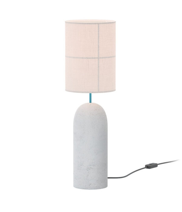 Lampe à poser Rania en béton par Robin Lamps
