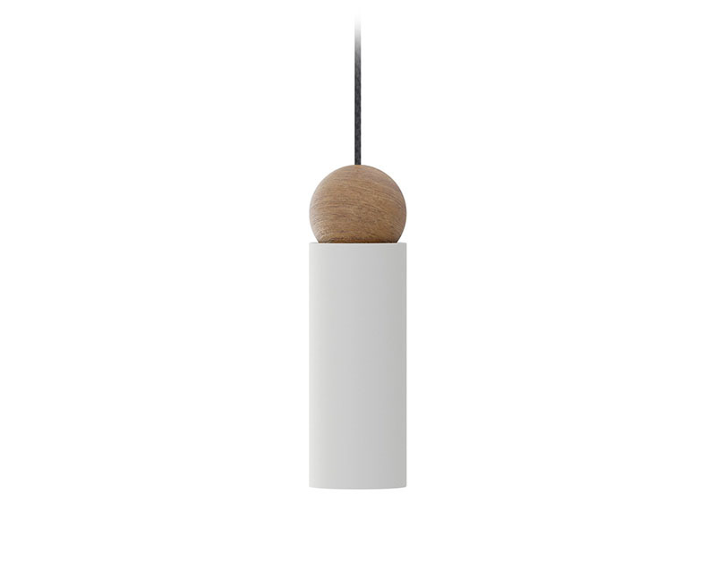 Suspension Rocio en fer par Robin Lamps