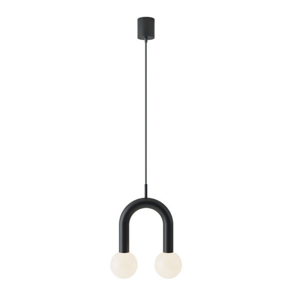 Suspension Rigoberta Super Curvé en fer par Robin Lamps
