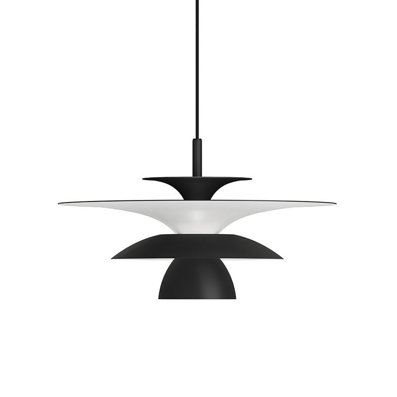 Suspension Picasso avec base en métal au design contemporain par Belid Suspension Picasso avec base en métal au design contemporain par Belid