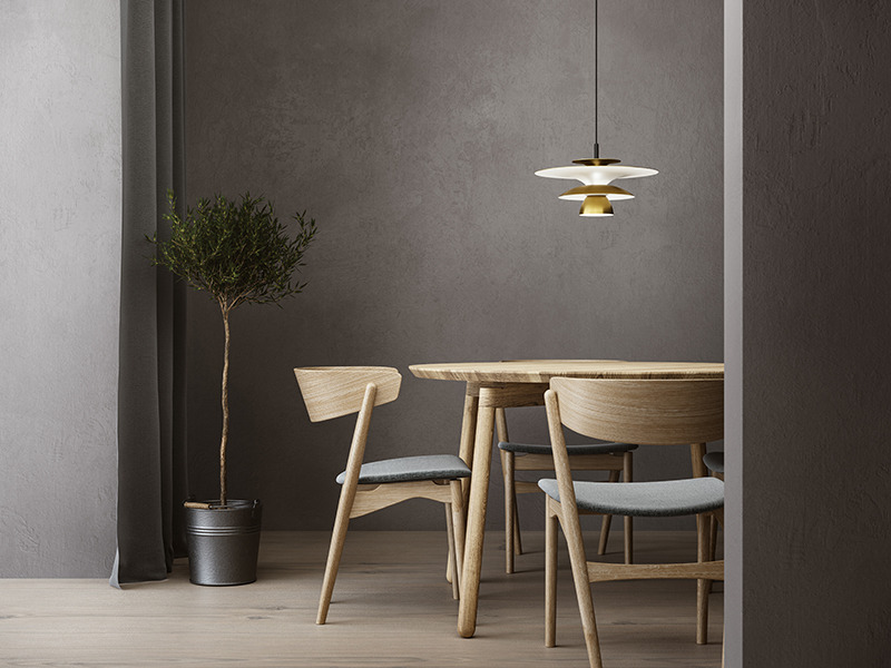 Suspension Picasso avec base en métal au design contemporain par Belid Suspension Picasso avec base en métal au design contemporain par Belid